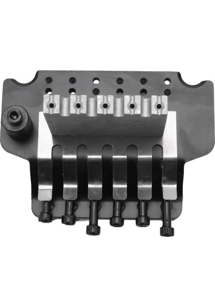 Elektro Gitar Tremolo Köprü Montajı Çift Sistem Parçaları 2 Nokta St Strat Stil Guitar Tremolo Köprü Kilitleme Sistemi (Siyah) (Yurt Dışından) fırsatları