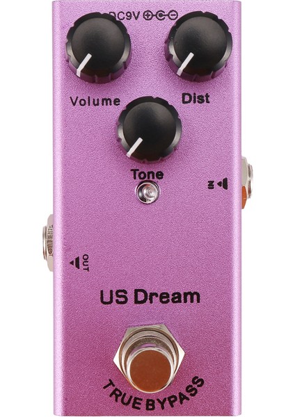 Mini Elektro Gitar Etkisi Pedal Elektro Gitar Pedalı Us Rüya Elektro Gitar Için (Yurt Dışından)