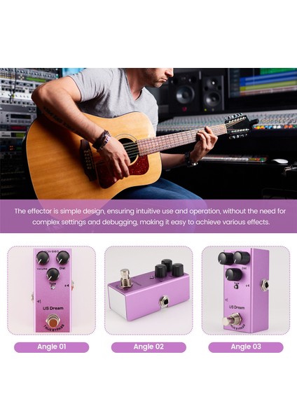 Mini Elektro Gitar Etkisi Pedal Elektro Gitar Pedalı Us Rüya Elektro Gitar Için (Yurt Dışından) indirimleri