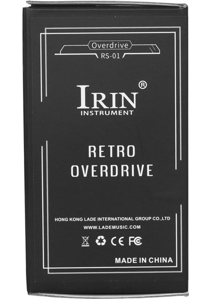 Irin Efekt Elektro Gitar Etkisi Pedalı True Bypass Pedal Metal Muhafaza Gitar Aksesuarları (Ultra Sürücü) (Yurt Dışından)