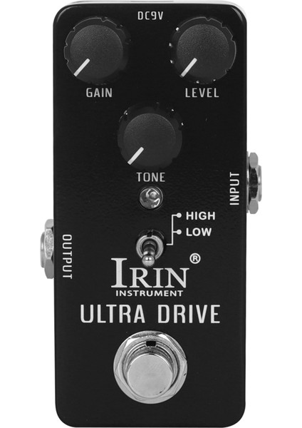 Irin Efekt Elektro Gitar Etkisi Pedalı True Bypass Pedal Metal Muhafaza Gitar Aksesuarları (Ultra Sürücü) (Yurt Dışından) fiyatları