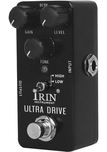 Irin Efekt Elektro Gitar Etkisi Pedalı True Bypass Pedal Metal Muhafaza Gitar Aksesuarları (Ultra Sürücü) (Yurt Dışından) indirimleri