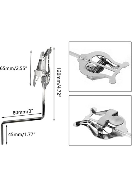Nikel Kaplamalı Saksafon Marş Lir Notalar Klibi Tenor Saksafon Gümüş (Yurt Dışından) modelleri