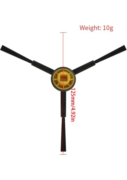 Midea V12 V12 V10 W11 Robot Vakum Temizleyici Aksesuarları Temizleme Yedek Parçaları Yedek Parçalar Ana Fırça (Yurt Dışından) fırsatları