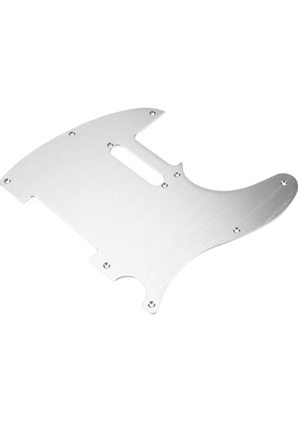 Gümüş 8 Delik Tele Gitar Pickguard Metal Seçim Standart Telekaster Pickguard Değiştirme (Yurt Dışından) fiyatları