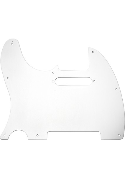 Gümüş 8 Delik Tele Gitar Pickguard Metal Seçim Standart Telekaster Pickguard Değiştirme (Yurt Dışından) fırsatları
