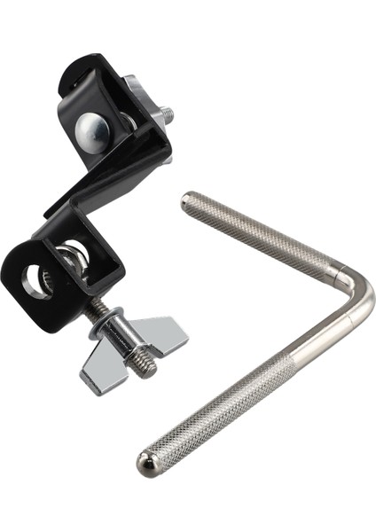 Bas Drum Cowbell Kelepçesi Inek Tutucu Aksesuarları, Davul Davulcu Enstrümanı Için Perküsyon Montaj Braketi L Çubuklu (Yurt Dışından) fiyatları