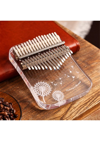 Kalimba 17 Anahtar Profesyonel Başparmak Piyano Akrilik Kalimba Başparmak Piyano Klavye Müzik Aleti Karahindi (Yurt Dışından) fiyatları