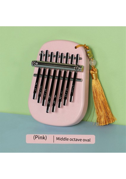 8 Tonlu Sapele Su Damlası Orta Kalimba Taşınabilir Beş Parmaklı Piyano Yeni Başlayanlar Için Uygun Parmak Piyano Enstrümanı C (Yurt Dışından) fiyatları