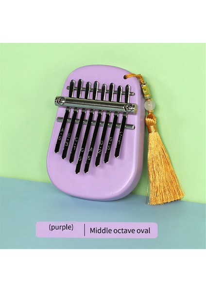 8 Tonlu Sapele Su Damlası Orta Kalimba Taşınabilir Beş Parmaklı Piyano Yeni Başlayanlar Için Uygun Parmak Piyano Enstrümanı C (Yurt Dışından) modelleri