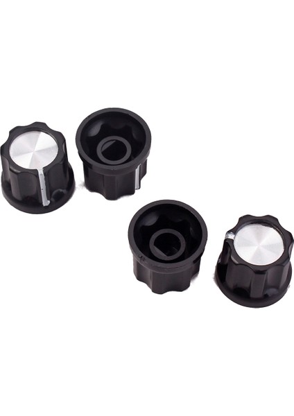 10PCS Siyah Potansiyometre Kontrol Düğmesi Hacim Ses Kontrol Topları Elektro Gitar Bas Parçaları (Yurt Dışından) indirimleri