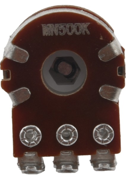 1pc MN500K Çift Karışım Dengesi Potansiyometre (Pot) Gitar Bas Hacim Tonu Kontrol Anahtarı (Yurt Dışından) fiyatları