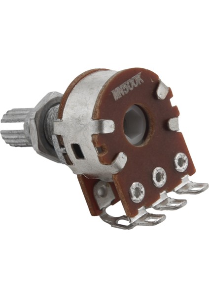 1pc MN500K Çift Karışım Dengesi Potansiyometre (Pot) Gitar Bas Hacim Tonu Kontrol Anahtarı (Yurt Dışından) modelleri