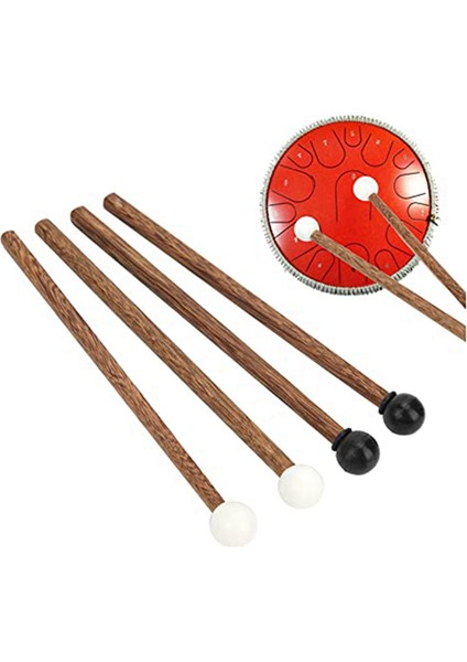 4 Çelik Dil Sopaları, Çocuklar Için Kauçuk Sopalar, Çocuk Davulcuları ve Uygulayıcıları Için (Yurt Dışından) indirimleri