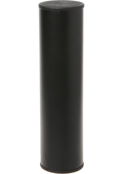 Profesyonel Paslanmaz Çelik Silindir Kum Shaker Ritim Müzik Aletleri Bant Eşliğinde Perküsyon, Siyah (Yurt Dışından)