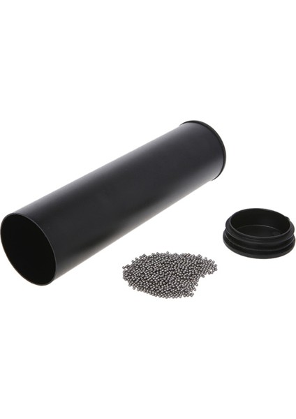 Profesyonel Paslanmaz Çelik Silindir Kum Shaker Ritim Müzik Aletleri Bant Eşliğinde Perküsyon, Siyah (Yurt Dışından) indirimleri