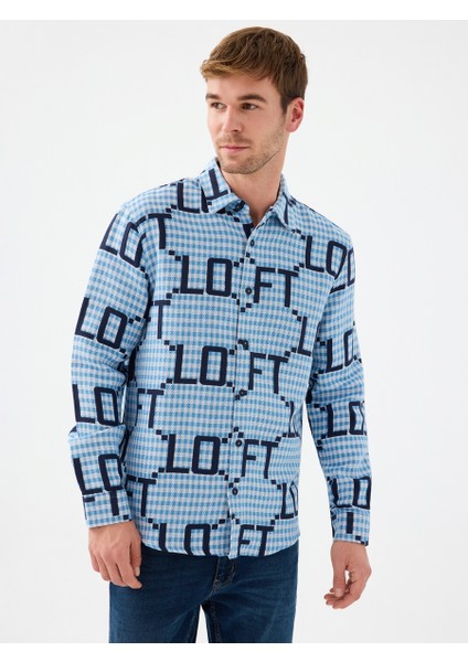 Relax Fit Erkek Gömlek U.kol