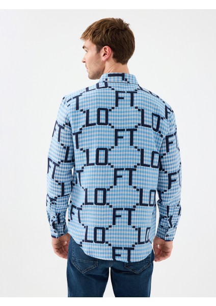 Relax Fit Erkek Gömlek U.kol