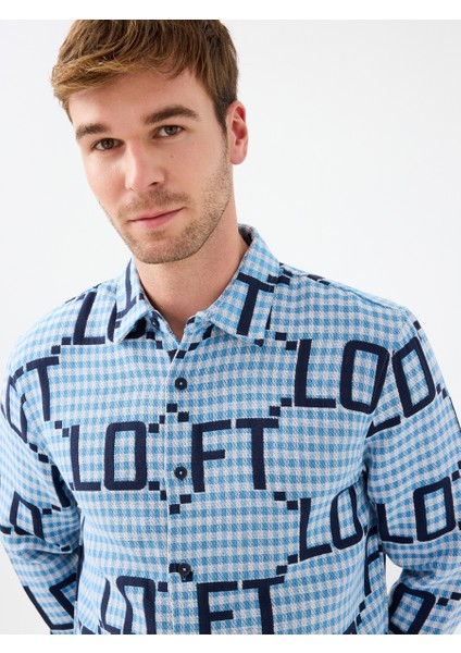 Relax Fit Erkek Gömlek U.kol