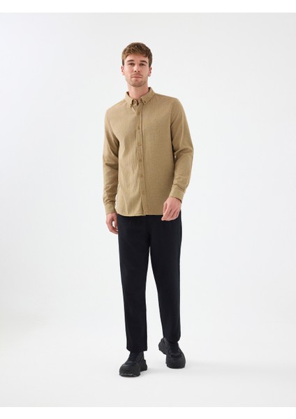 Regular Fit Erkek Gömlek U.kol