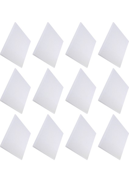 Kendinden Yapışkan Akustik Paneller 12 Paket, 12 x 12 x 0.4 Inç Ses Geçirmez Dolgu, Ev Için Ses Emici Panel, Beyaz (Yurt Dışından) modelleri