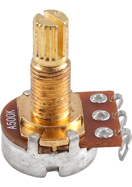 Gitar Potansiyometre Ses Hacmi ve Ton Kapları Anahtar Kontrolü A500K Bölünmüş Şaft Konik Potansiyometreler Altın Paketi 5 (Yurt Dışından)