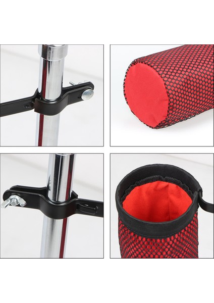Drumstick Torbası Su Geçirmez Drumsticks Stands Için Kelepçeli Ayarlanabilir Drum Stick Tutucu (Siyah Baget Çanta) (Yurt Dışından) indirimleri