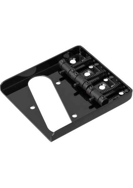 3 Saddle Ashtray Köprüsü Telecaster Tele Tele Elektro Gitar (Siyah) (Yurt Dışından) fırsatları