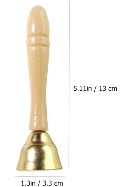 Brass Bell Kidcraft Playset Kid Enstrüman Restaurant Salp Small El Çanları (Yurt Dışından) modelleri