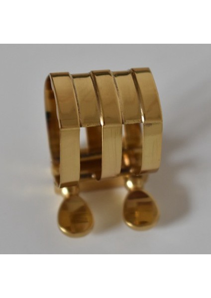 Alto Saksafon Ağızlık Kelepçesi Kamar Klipi Alto Saksafon Ligatürü Için Müzik Aleti Aksesuarları (Yurt Dışından) indirimleri