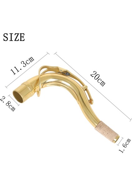 28MM Port Altın Bakır Alto Tenor Dirseği Saksafon Için Boyun Yedek Parçaları (Yurt Dışından) fiyatları