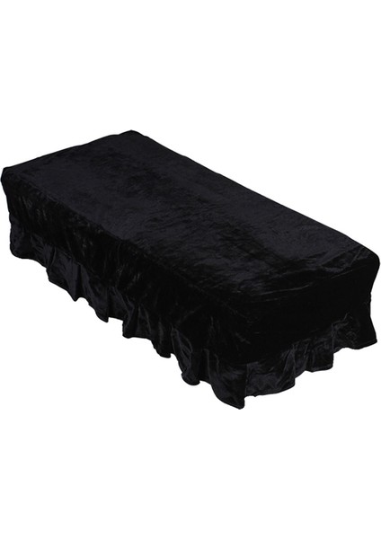 Piyano Tezgah Kapağı Altın Kadife Piyano Çift Tezgah Kapağı Toz Geçirmez Kalınlaşmış Piyano Tezgah Kapağı Guzheng Piyano Benchcover, D (Yurt Dışından) indirimleri