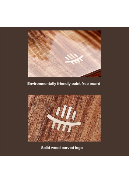 17 Anahtar Kalimba Başparmak Piyano Müzik Enstrümanı Yüksek Kaliteli Ahşap Kalimba 17 Anahtar Parmak Piyano Yeni Başlayanlar Taşınabilir Enstrüman (Yurt Dışından) indirimleri