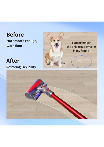 Dyson V6, V7, V8, V10, V11 Yumuşak Silindir Temizleyici Kafası, Vakum Bağlantısı Yedek Parçaları Için Yumuşak Peluş Şeritler (Yurt Dışından) indirimleri