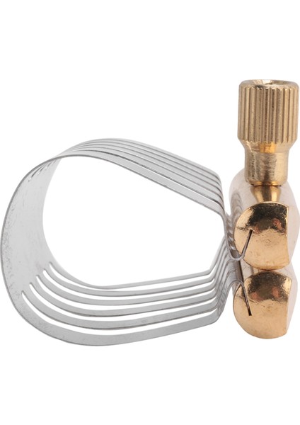 Alto Saksafon Kelepçe Aleti Ağızlık Ligatür Klipsli Saksafon Kafa Klipsli Saksafon Parçalı Sax Ligatürü (Yurt Dışından) fiyatları