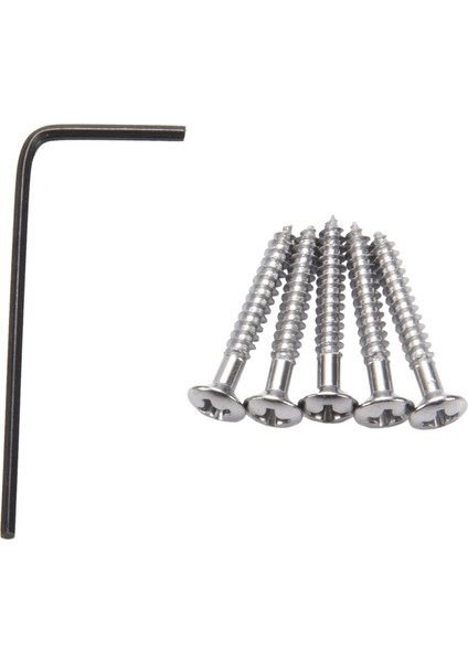 Hardtail Gitar Köprüsü Gövdesi 6 Telli Elektrik Parçaları Için Gümüş (Yurt Dışından) fiyatları