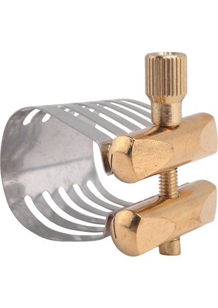 Alto Saksafon Kelepçe Aleti Ağızlık Ligatür Klipsli Saksafon Kafa Klipsli Saksafon Parçalı Sax Ligatürü (Yurt Dışından) indirimleri