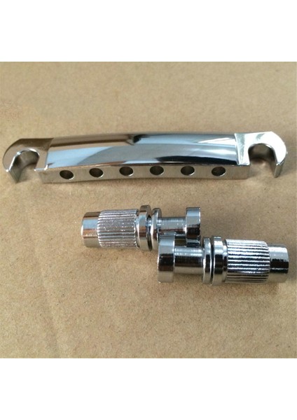 Elektro Gitar Köprüsü, Standart 6 Dize Boyut Lp Gitar Köprüsü Tam Set Köprü Tail Stud Zinc Alaşım Gitar Aksesuarları (Yurt Dışından) fırsatları
