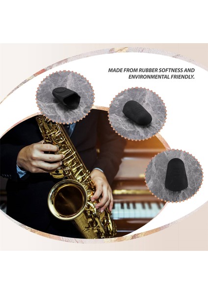 15PCS Kauçuk Ağızlık Kap Clip Ligatürü Flüt Klarnet Saksafon Sax Parça Aksesuarları Için Hassas Ucu Koruyun (Yurt Dışından) fiyatları