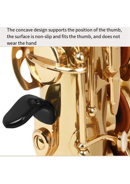 14PCS Saksafon Başparmak Dinlenme Alto Saksafon Kaymaz Başparmağı Dinlenme Silikon Başparmak Dinlenme Örtüsü (Yurt Dışından) modelleri