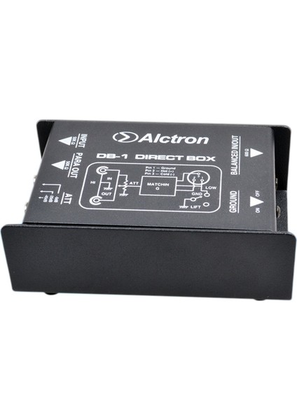 Alctron Db-1 Tek Pasif Empedans Dönüştürücü Dibox Ön Aşama Efektör Dı Box (Yurt Dışından)