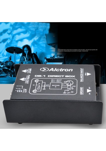 Alctron Db-1 Tek Pasif Empedans Dönüştürücü Dibox Ön Aşama Efektör Dı Box (Yurt Dışından) modelleri