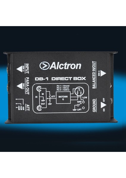 Alctron Db-1 Tek Pasif Empedans Dönüştürücü Dibox Ön Aşama Efektör Dı Box (Yurt Dışından) indirimleri