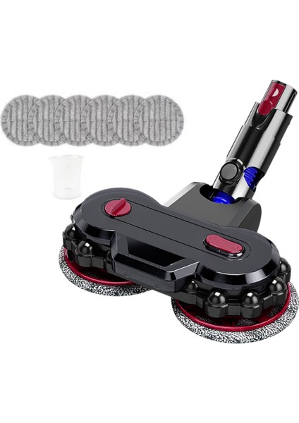 Dyson V12 Slim / V10 Ince Vakum Temizleyici Elektrik Paspası Eki Söndürülebilir Su Deposu ve Mop ile Zemin Paspası Kafası (Yurt Dışından)