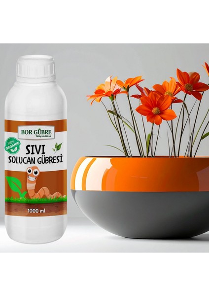 Organik Sıvı Solucan Gübresi 500ML