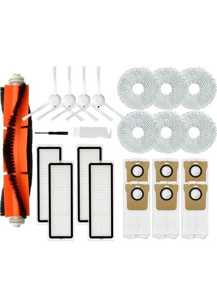 Xiaomi Mijia Omni Için B101CN, X10 Plus / Dream S10 Pro, L10S Ultra Ana Yan Fırça Hepa Filtre Mop Bez Toz Çantası (Yurt Dışından)