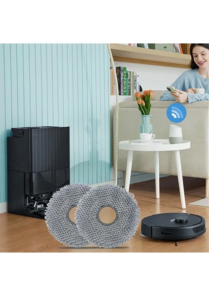 Roborock Q Revo Master/q Revo S/q Revo Pro/q Revo Maxv/q Revo Curv Aksesuarları Değiştirme Moping Bezleri (Yurt Dışından) modelleri