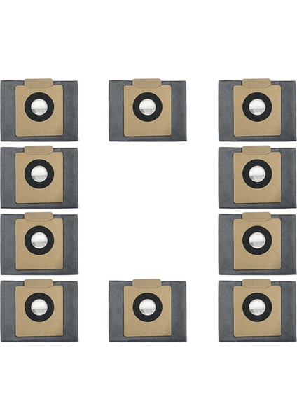 Eufy X8 Pro, X10 Pro Omni Toz Torbaları Yedek Çanta Yedek Parça Aksesuarları Için 10 Adet (Yurt Dışından)