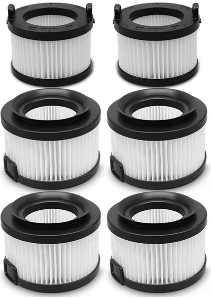 Vortexiq Için 40 Yedek Hepa Filtresi Levoit Elektrikli Süpürge, 2 Ana Filtre 4 Ön Filtreler Bölüm Vortexiq 40-Rf (Yurt Dışından)