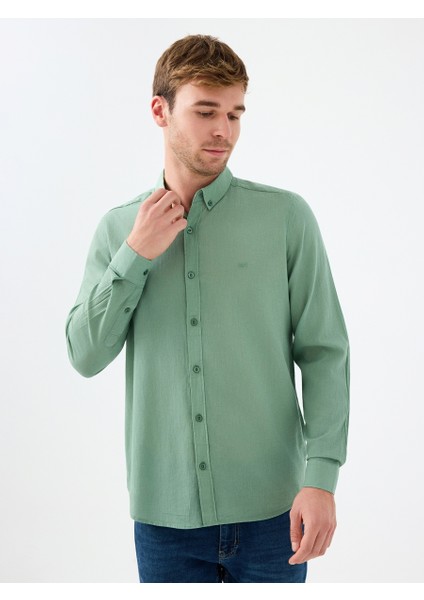 Regular Fit Erkek Gömlek U.kol